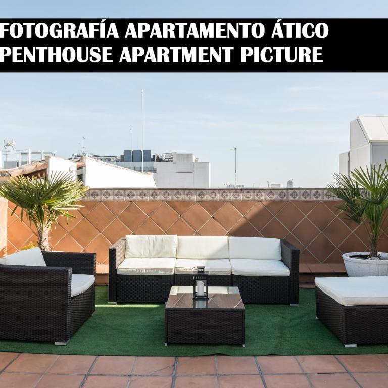 Apartments Madrid Principe 2 - Penthouse Apartment with Terrace - 1
