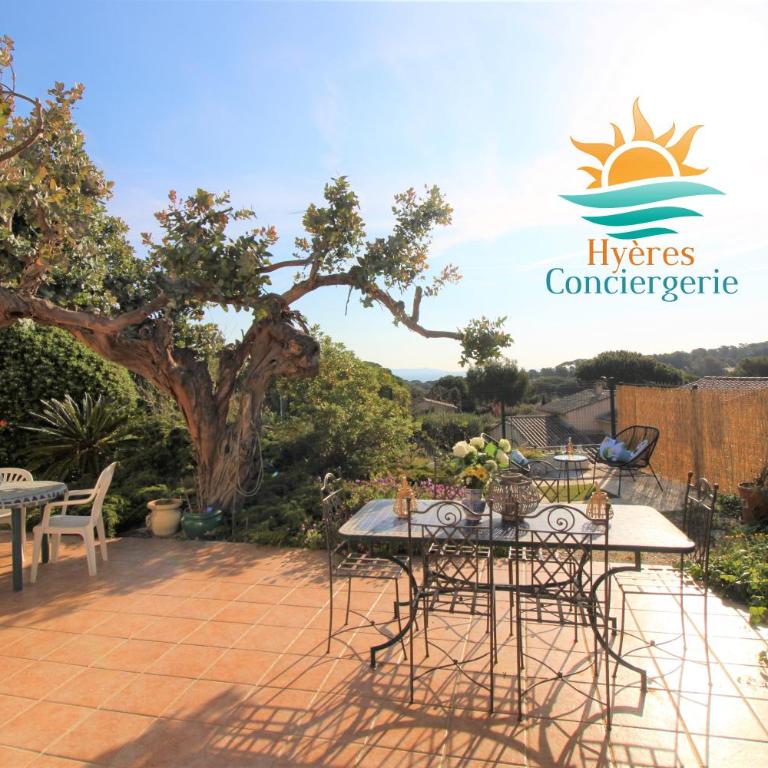 Giens RDJ T3 indépendant Terrasse vue Mer BY HC - Apartment mit 2 Schlafzimmern - 15