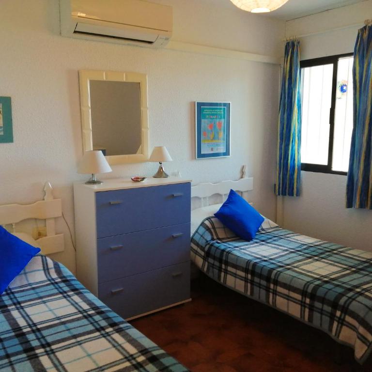 Sea & pool view garden apartment Las Palmeras Nerja - One-Bedroom Apartment - 6