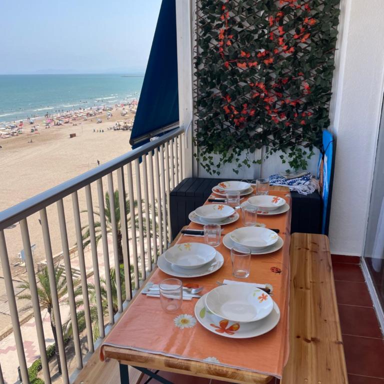 Primera línea en Cullera con piscina. Inmejorables vistas - Three-Bedroom Apartment - 13