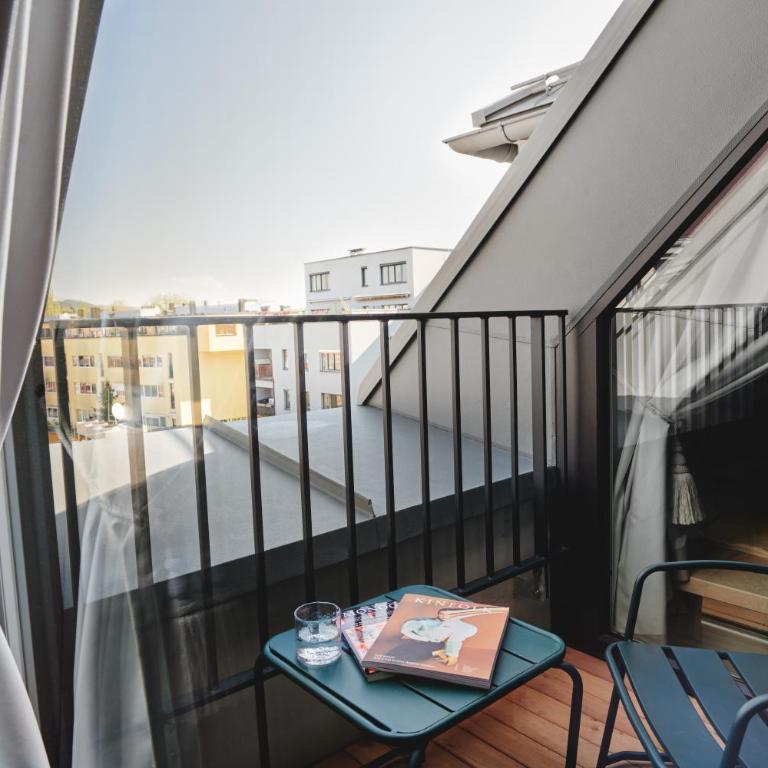 Boutique Hotel das Salz - Bubble Bath Suite - mit Badewanne und Dachterrasse - 1