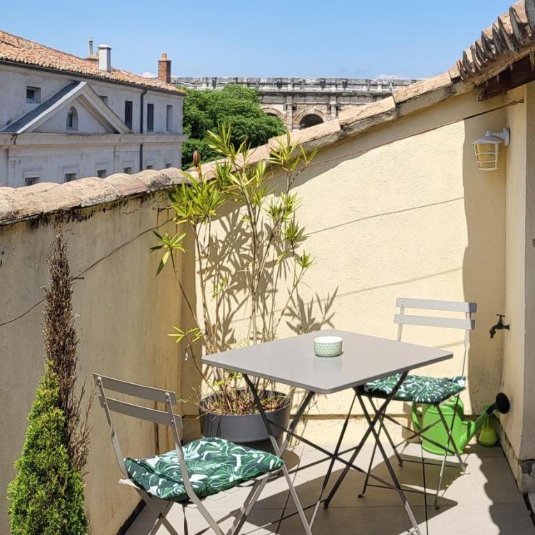La Dolce Vita Nîmoise Terrasse 100 m des Arènes - Appartamento con 1 Camera da Letto - 3