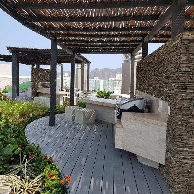 Santa Marta Condominio Reserva del Mar Playa Salguero frente al Mar - Apartamento con balcón - 39