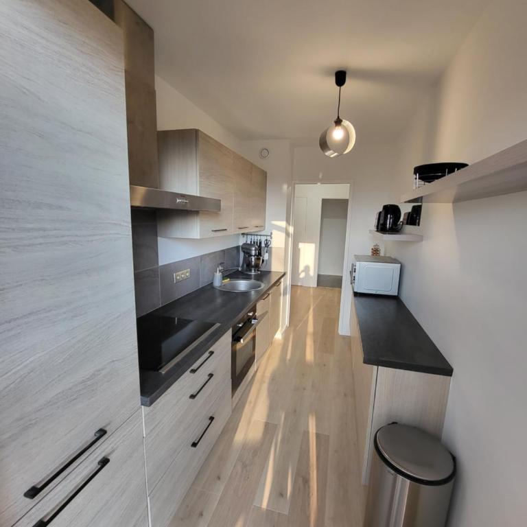T3 avec magnifique vue montagne, 3 étoiles, piscine et parking, clim - Appartement 2 Chambres - 6