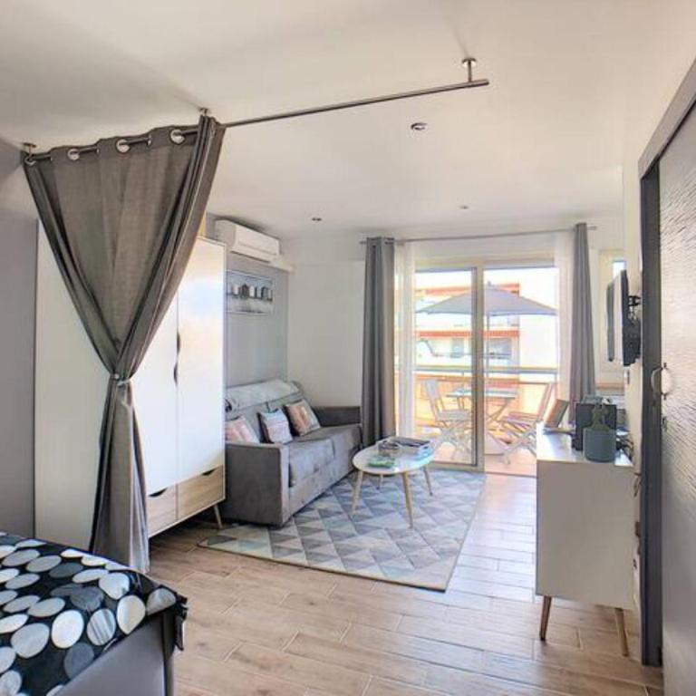 Juan Les Pins Centre - Studio Neuf Avec Terrasse - 3 Mins Des Plages - Jazz Apartment - Studio - 1