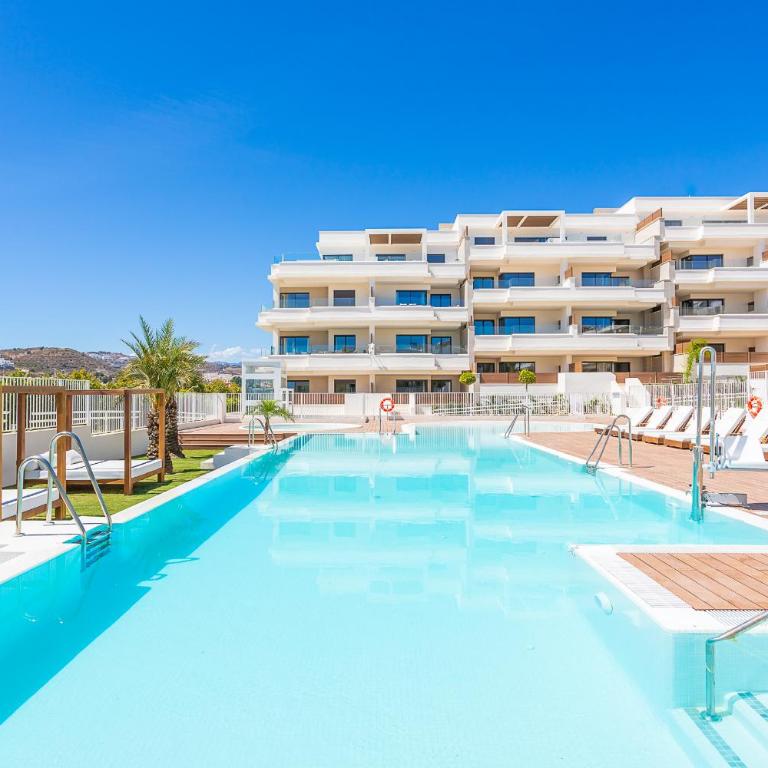 Luxury apartment Vida Feliz with sea view 5 min walk to the beach in Jardinana Lotus La Cala de Mijas, Malaga - Apartamento de 2 dormitorios - 6