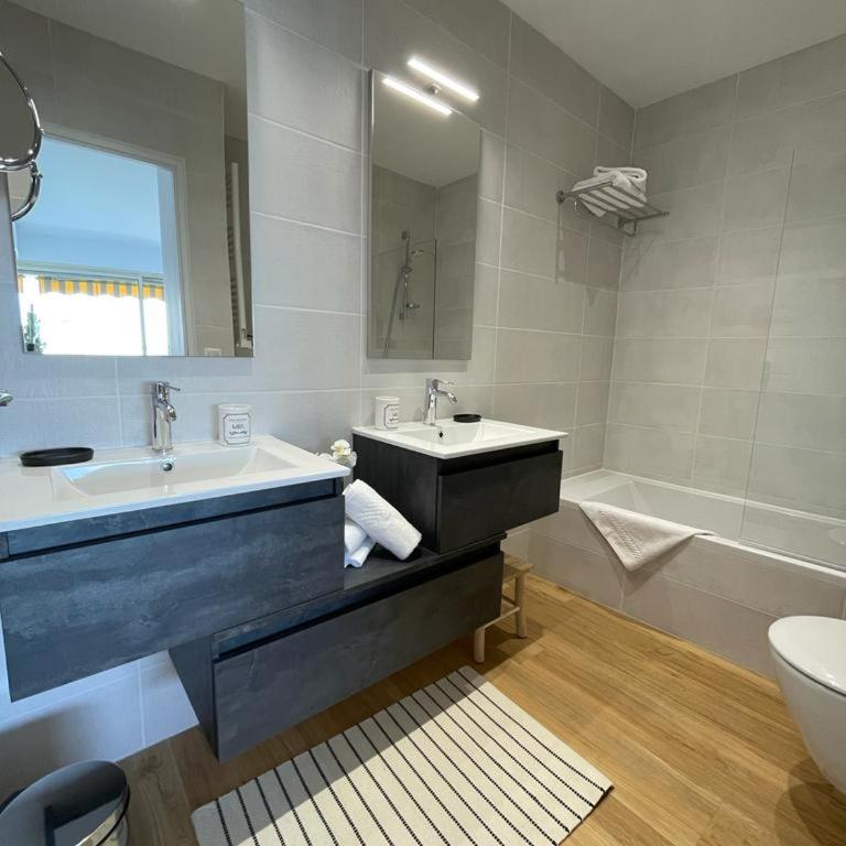 Grand 4 pièces 6 personnes fabuleuse vue mer clim garage - Appartement 3 Chambres - 7