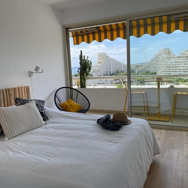 Grand 4 pièces 6 personnes fabuleuse vue mer clim garage - Appartement 3 Chambres - 51