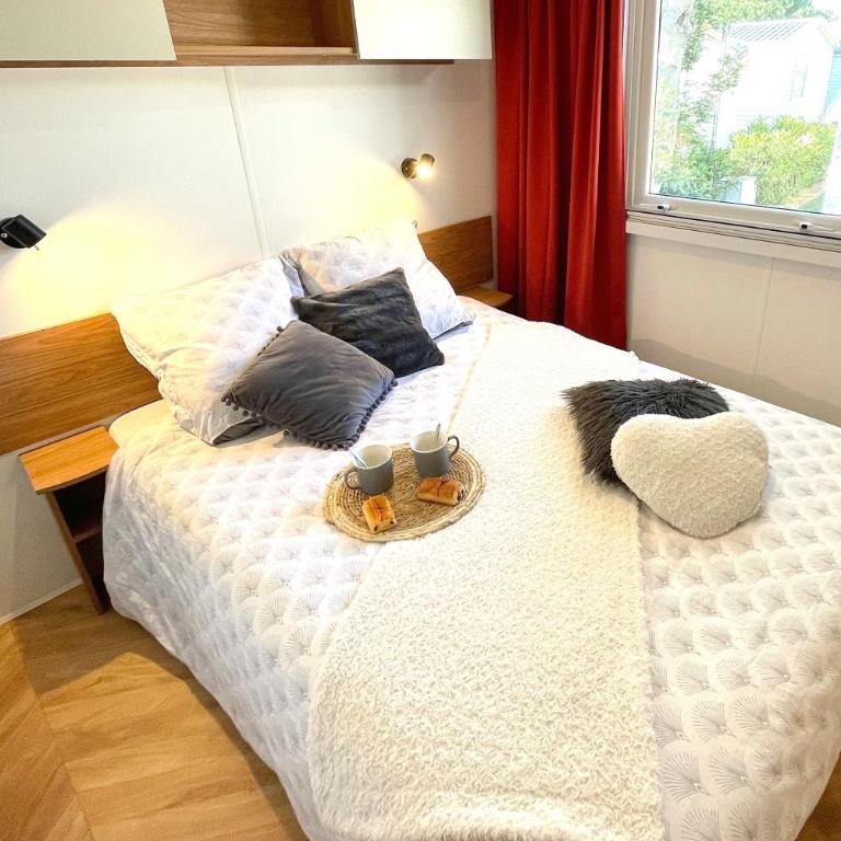 Mobil-home tout beau tout neuf, camping 4*, plage à pied ! - Casa con 3 Camere da Letto - 14