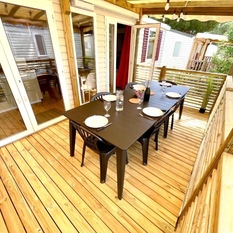Mobil-home tout beau tout neuf, camping 4*, plage à pied ! - Casa con 3 Camere da Letto - 10