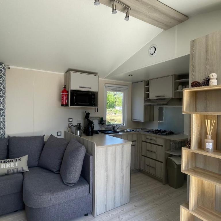 Mobil home XXL - Bord LAC - CAMPING Les Viviers - Lège cap ferret - Mobile Home - 26