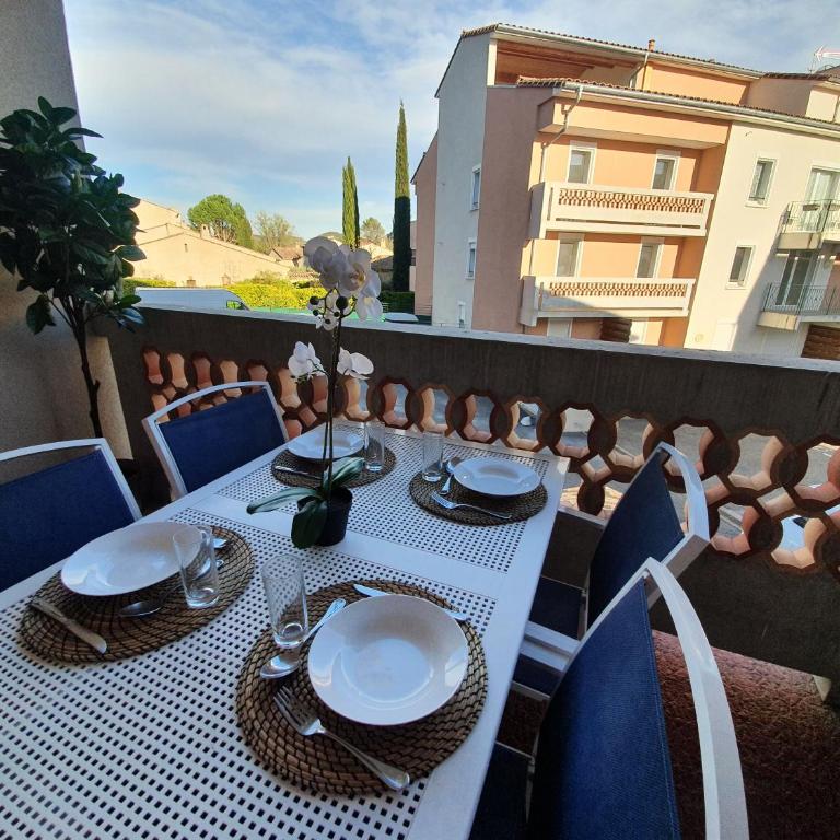 Le Lavandin - T3 Piscine & Climatisation - Two-Bedroom Apartment - 7
