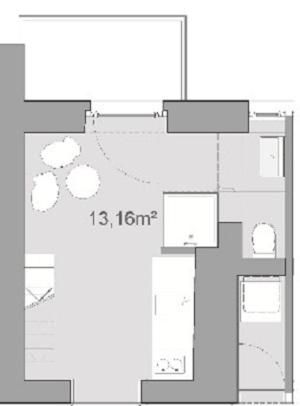 NOOR - LK43-lodging city-apartments, kontaktlos mit Self Check-In - One-Bedroom Apartment - 7