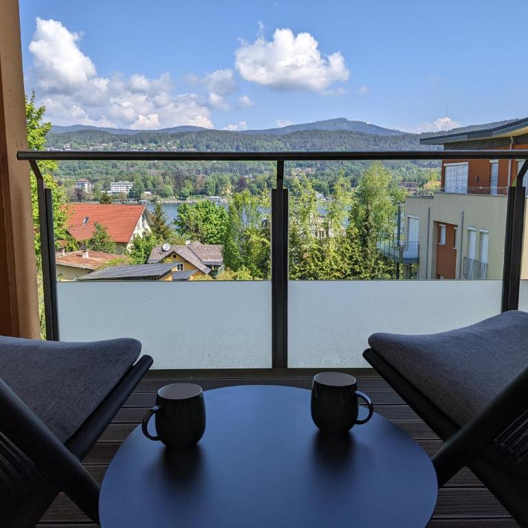Vista Bahía, Apartment in Velden with amazing views and lake access - Apartment mit 1 Schlafzimmer - 1