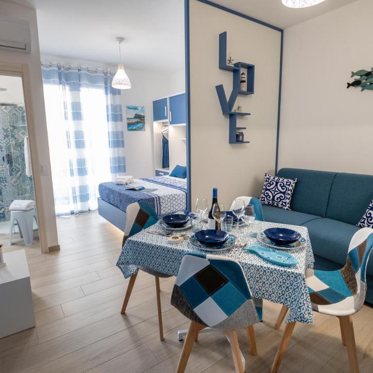 MARE e Terra Holiday fronte mare - Monolocale con Vasca Idromassaggio - 15