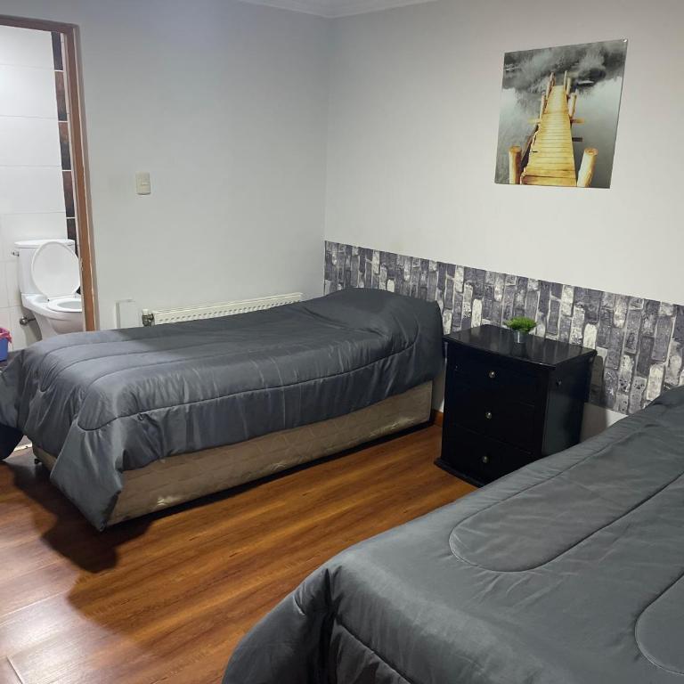 Residencial la Casa de Millan - Habitación Doble con baño privado - 2 camas - 7