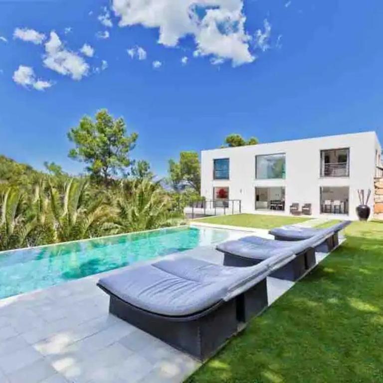 9m of center, Cannes high luxe Villa Mila 6bdrooms heated pool Sauna cinema fitness - Villa - 26