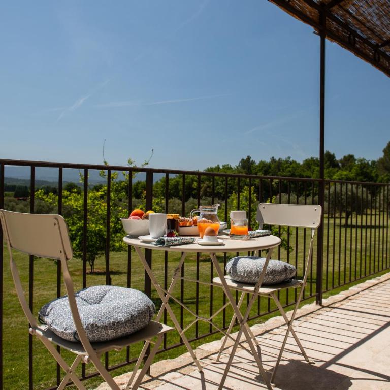 Bastide Toujours Dimanche, Maison de vacances avec vue & piscine chauffée - Maison 2 Chambres - 53
