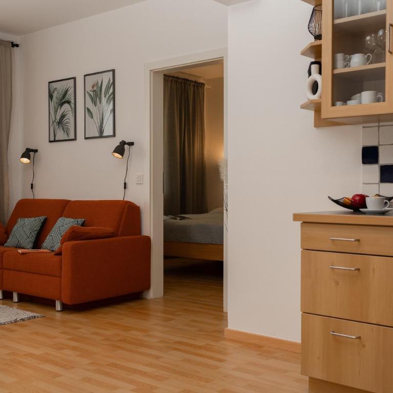 Fresh Apartment with Terrace + Free Parking - Apartment mit 1 Schlafzimmer - 4