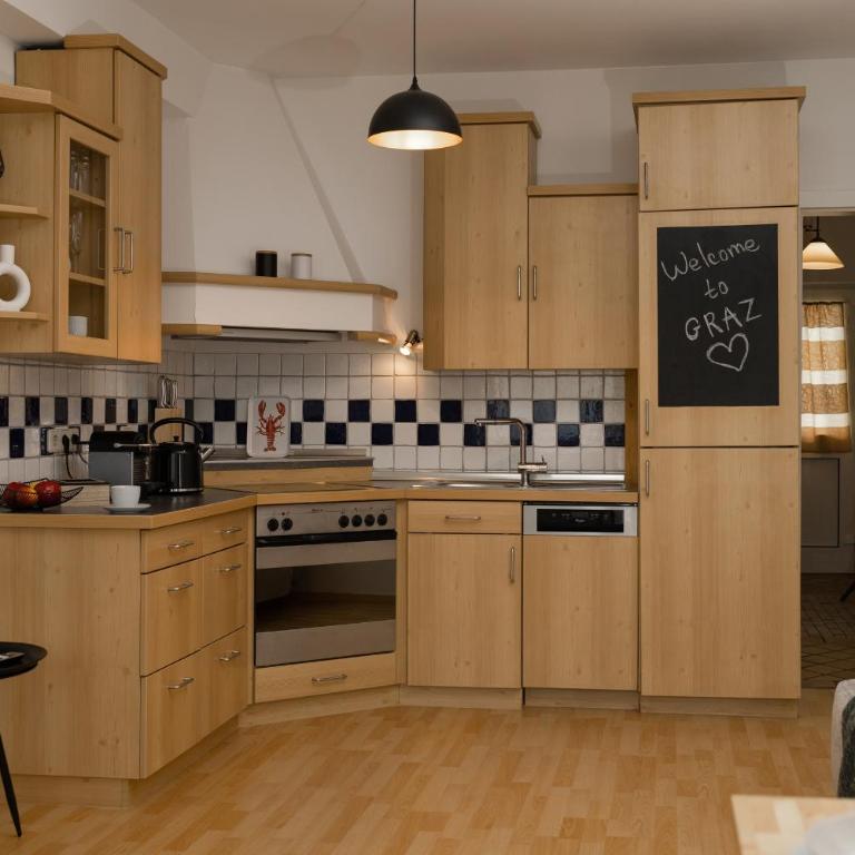Fresh Apartment with Terrace + Free Parking - Apartment mit 1 Schlafzimmer - 19
