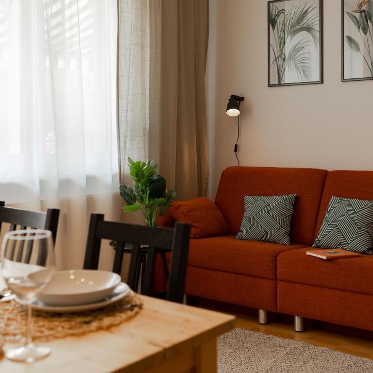 Fresh Apartment with Terrace + Free Parking - Apartment mit 1 Schlafzimmer - 3