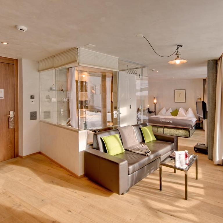Matterhorn FOCUS Design Hotel - Habitación Doble Deluxe con vistas al Matterhorn - 5