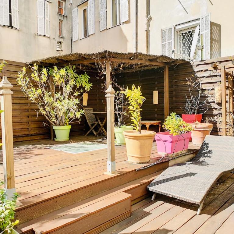 Cannes : superbe terrasse rue d'Antibes - Apartamento de 2 dormitorios - 3