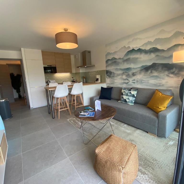 L'ORANGERAIE - Garage, Balcon, Proche Lac, Vue Montagne - Apartment mit 1 Schlafzimmer - 31