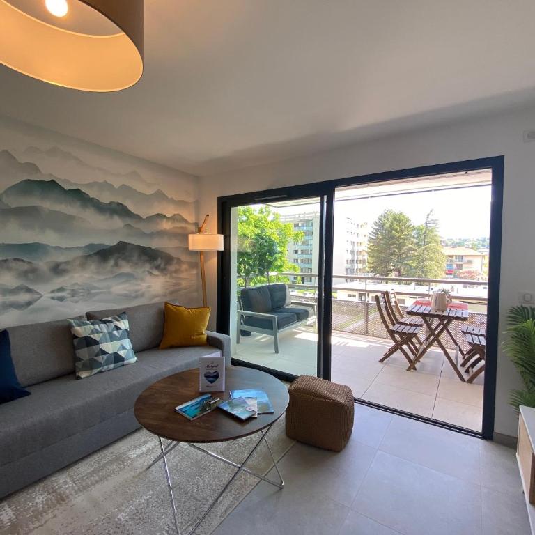 L'ORANGERAIE - Garage, Balcon, Proche Lac, Vue Montagne - Apartment mit 1 Schlafzimmer - 49