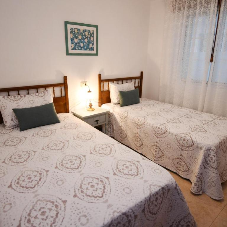Litoral A Lanzada - Habitación Familiar con vistas al jardín - 13
