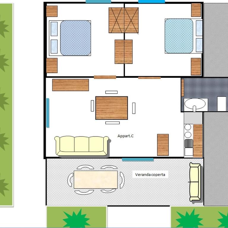 Villa Iris Case vacanze - Two-Bedroom House - 12