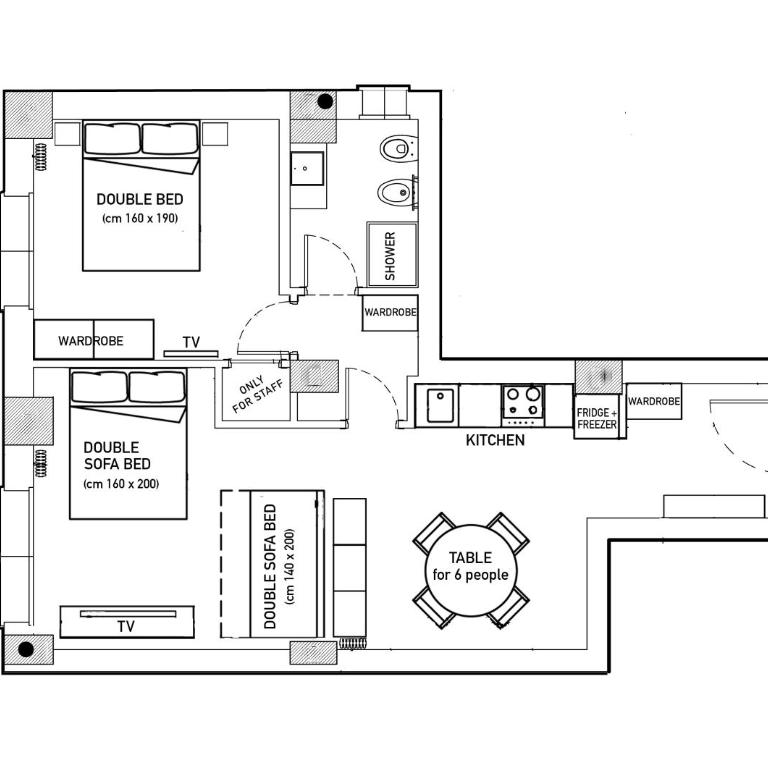 Happy Home Bo Centro FREE PRIVATE PARKING - Apartment - 4