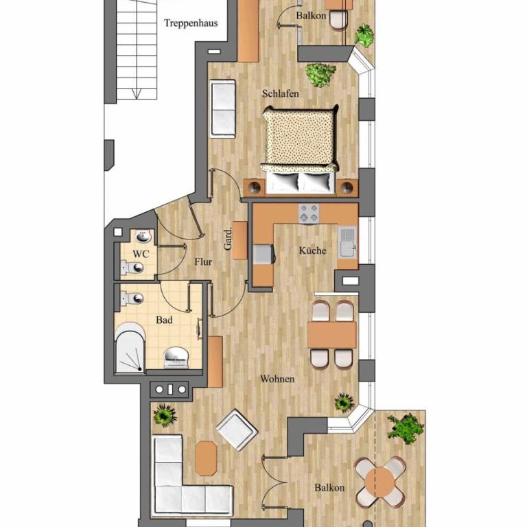 Alpenflair Ferienwohnung 229 Trettachlilie - Apartment mit 1 Schlafzimmer - 16