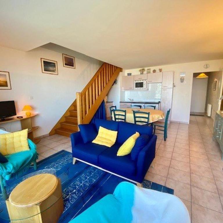 Quiberon : Triplex 73m² avec WiFi, 6 pers, 2 chambres - FR-1-478-80 - Apartamento (4 adultos) - 1