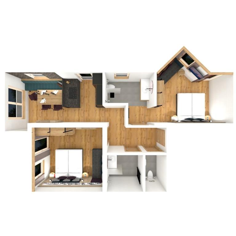 Schönblick Appartements - Two-Bedroom Apartment - 3