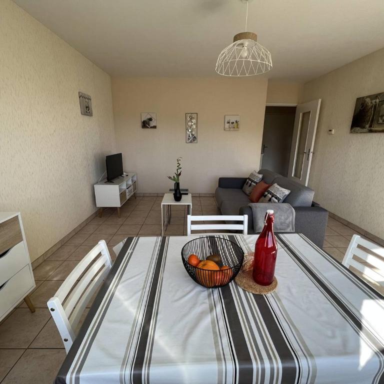 Appartement T2 RDC avec terrasse, parking, et WIFI à Cambo-les-Bains - Appartement 1 Chambre - 6