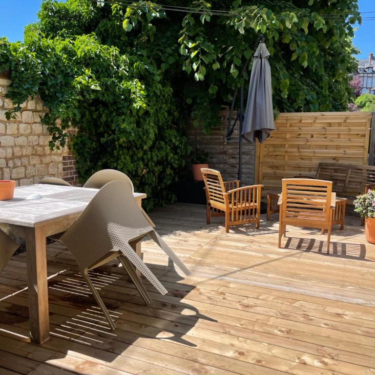 Le 102, Maison avec Terrasse et parking Gare de ROUEN - Appartement avec Terrasse - 11