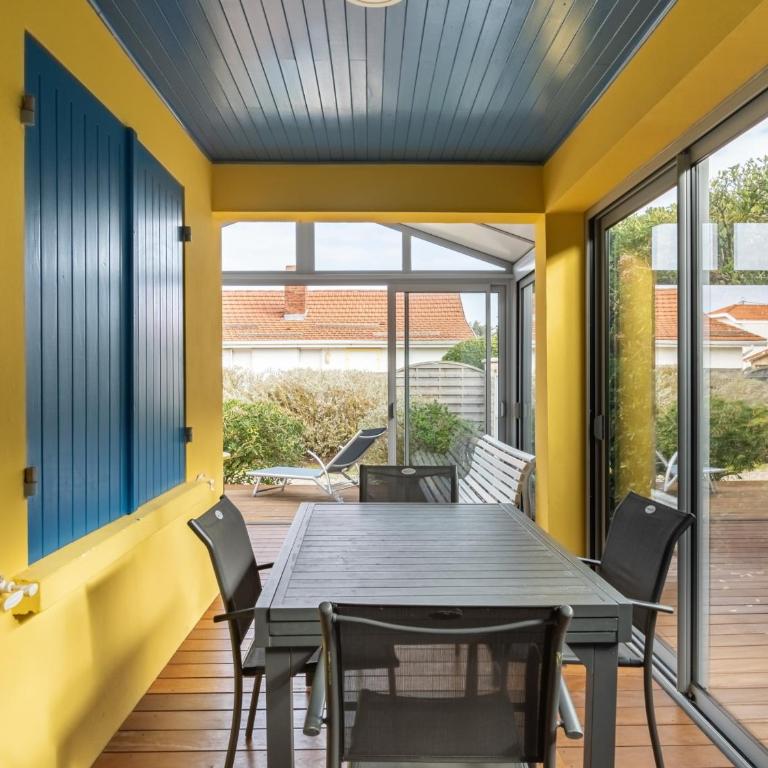 Villa T4 à Biscarrosse Plage, jardin privé, WiFi, 50m de la plage, 6 personnes - FR-1-521-150 - Maison de Vacances (6 Adultes) - 8