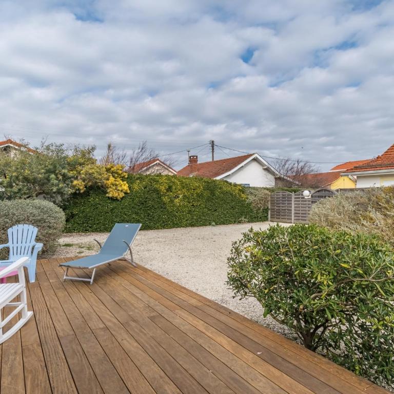 Villa T4 à Biscarrosse Plage, jardin privé, WiFi, 50m de la plage, 6 personnes - FR-1-521-150 - Maison de Vacances (6 Adultes) - 9