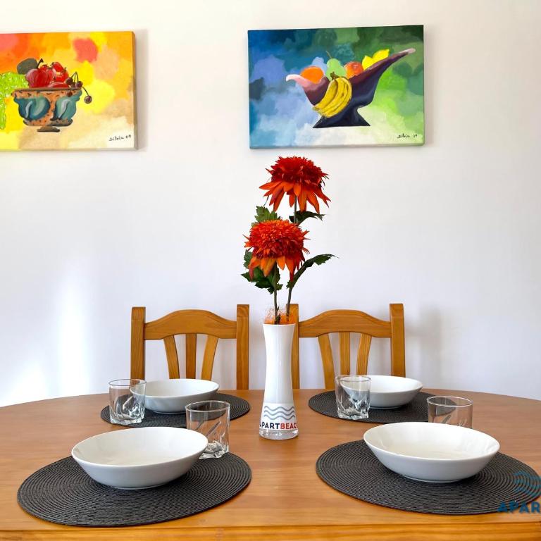 APARTBEACH NOVA PINEDA con PARKING Y CLIMA - Two-Bedroom Apartment - 37