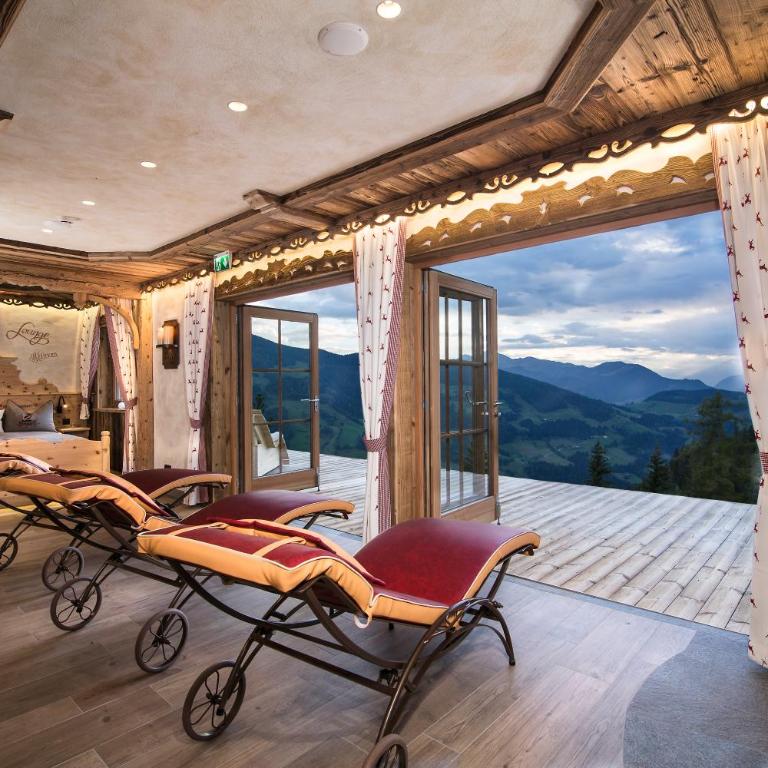 Chalet Bischofer- Bergwelt - Chalet mit Balkon und Terrasse (20 Erwachsene) - 38