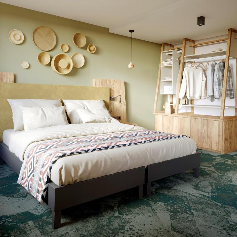 Auberge d'Aillon et d'Ailleurs - Chambre Double ou Lits Jumeaux avec Balcon - 3