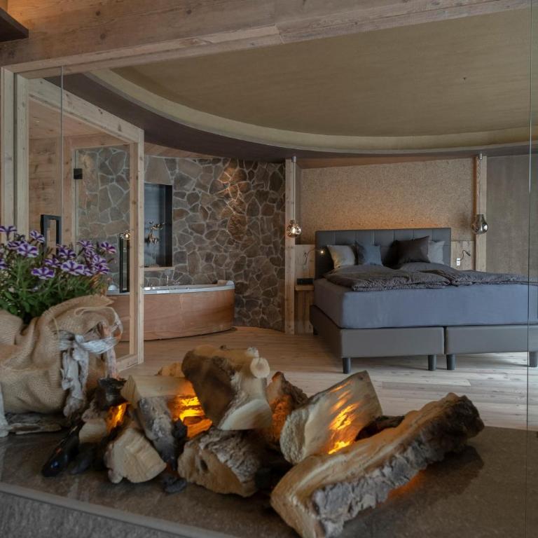 La Roccia Wellness Hotel - Suite Queen Deluxe con Sauna - 4