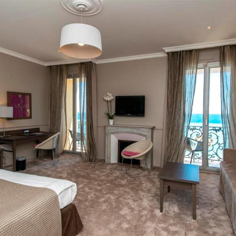 Hôtel Le Royal Promenade des Anglais - Chambre Double ou Lits Jumeaux Deluxe - Vue sur Mer - 3