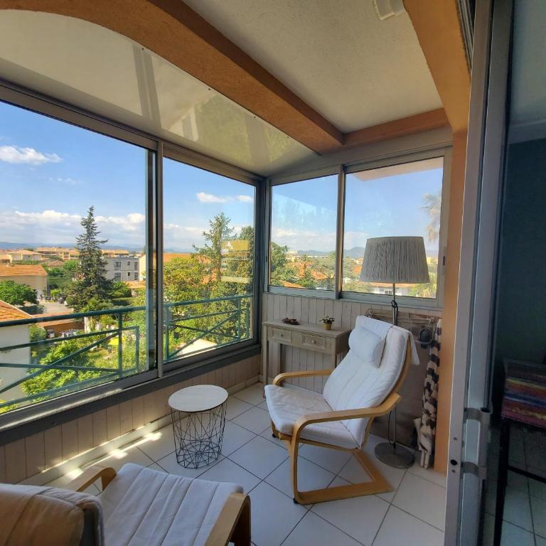 Port FREJUS 3 Pieces climatise 80m2 Proche de tout - Appartement 2 Chambres - 5