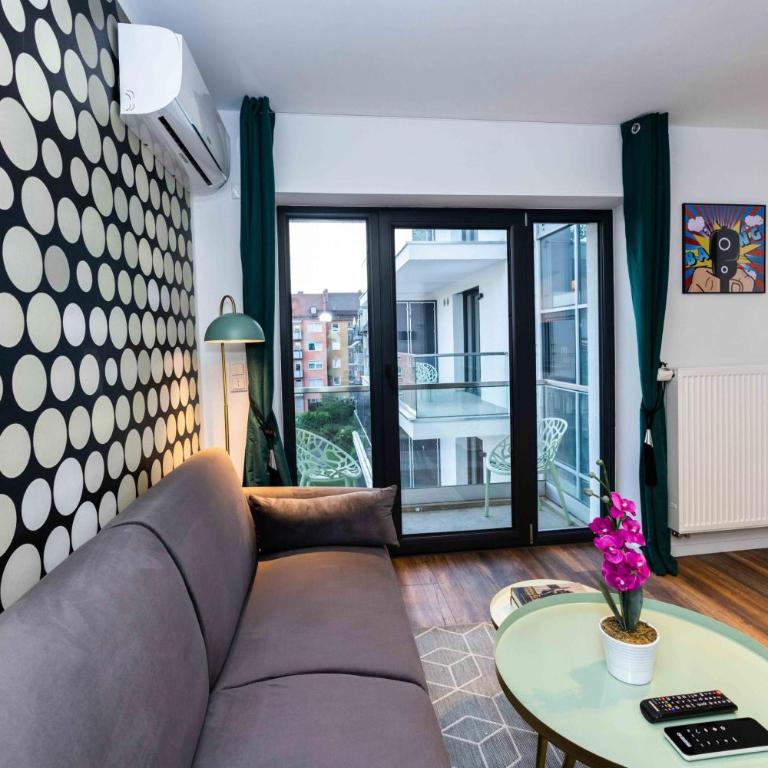 Eco Smart Apartments Premium City - Deluxe Apartment mit 1 Schlafzimmer und Balkon - 12