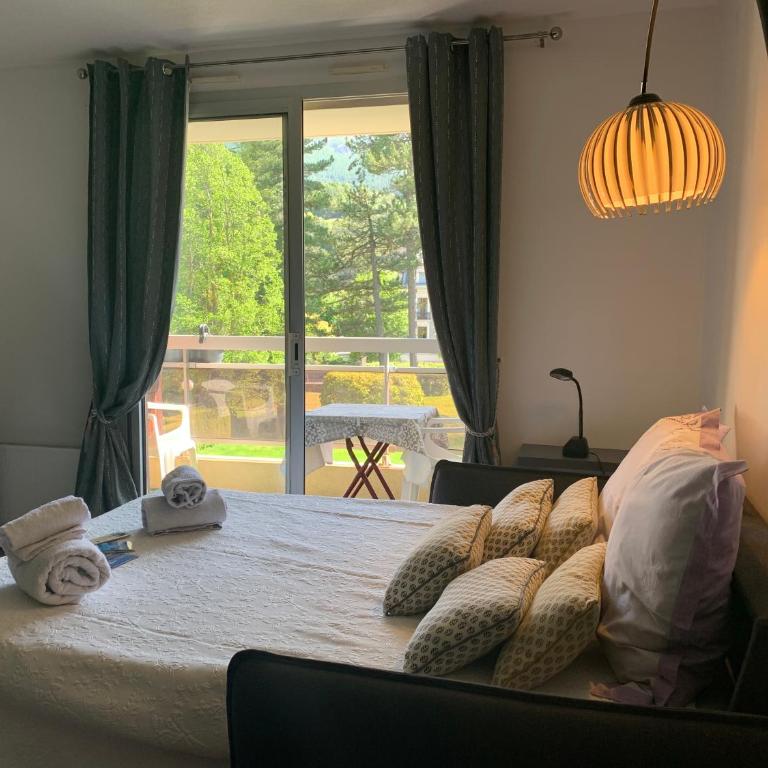 Studio les mélèzes vue montagne Barcelonnette - Apartment mit Balkon - 6