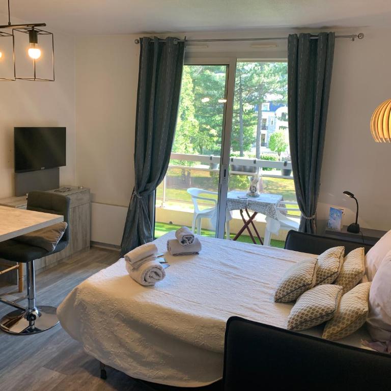 Studio les mélèzes vue montagne Barcelonnette - Apartment mit Balkon - 5