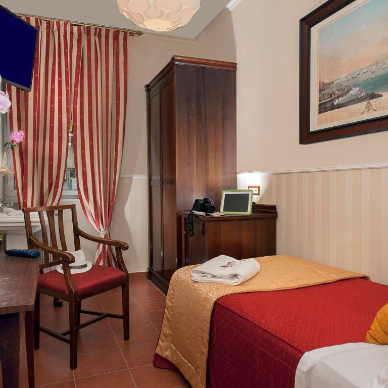Budget Rooms Des Arts - Camera Singola con Bagno in Comune - 5