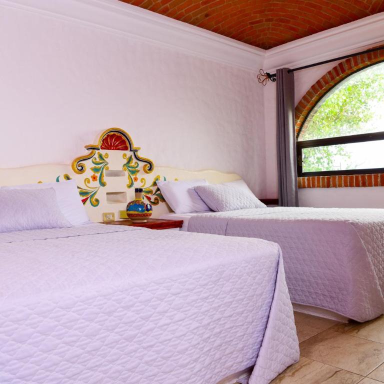 Hacienda San Patricio - Double Room with Two Double Beds - 2